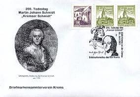 200. Todestag Martin Johann Schmidt