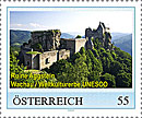 Personalisierte Marke 'Wachau Weltkulturerbe UNESCO - Ruine Aggstein'