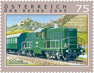 Sondermarke 100 Jahre Wachauer Bahn